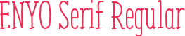 ENYO Serif Regular